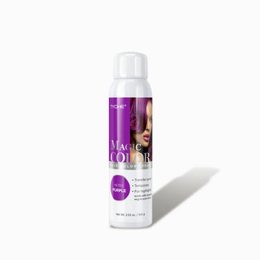 Tyche Magic Color Hair Spray – HLTS12 Purple – Temporary, Transfer-Proof Color – 3.53 oz - ANNS BEAUTY SUPPLY